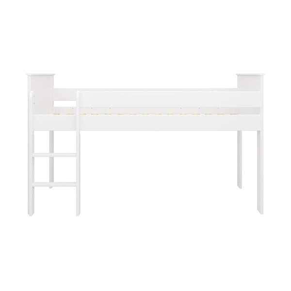 Białe podwyższone łóżko dziecięce 90x200 cm Alba – Tvilum