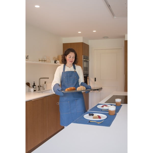 Rękawice kuchenne zestaw 2 szt. Indigo – Tiseco Home Studio-image-1