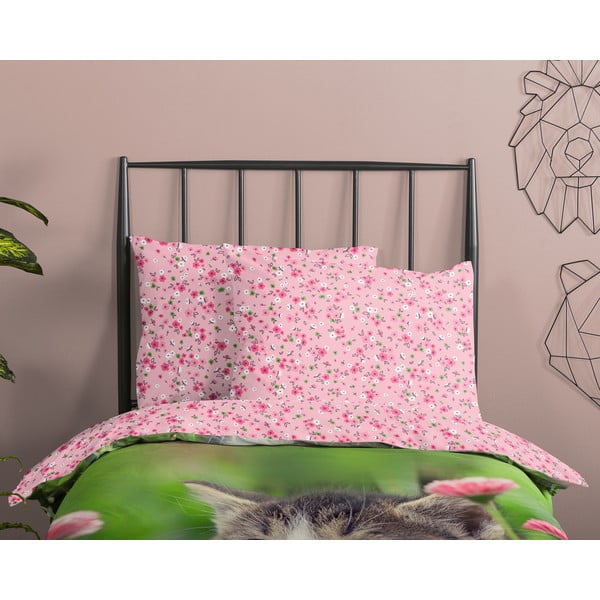 Bawełniana dziecięca pościel jednoosobowa 140x200 cm – Good Morning-image-2