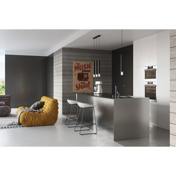 Czarna metalowa lampa wisząca ø 8 cm Vittoria – Sollux-image-3