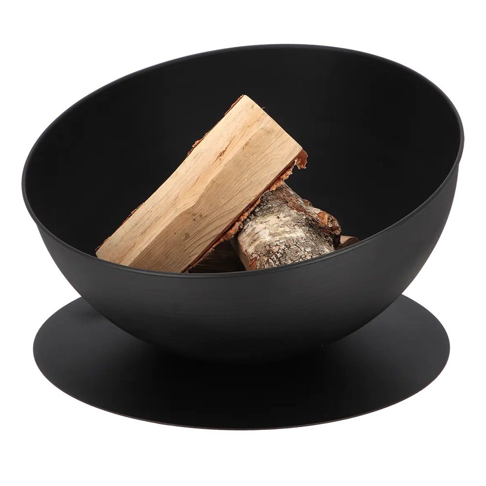Czarne palenisko Moon – Esschert Design (zdjęcie 5)