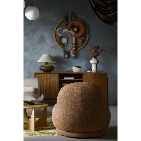 Pomarańczowy fotel Ovo – Miuform-image-4