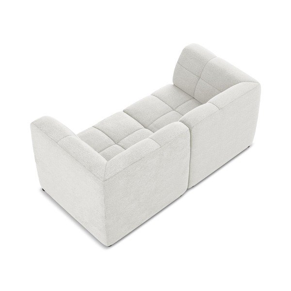 Biała sofa z materiału bouclé 180 cm Aloha – Makamii-image-4