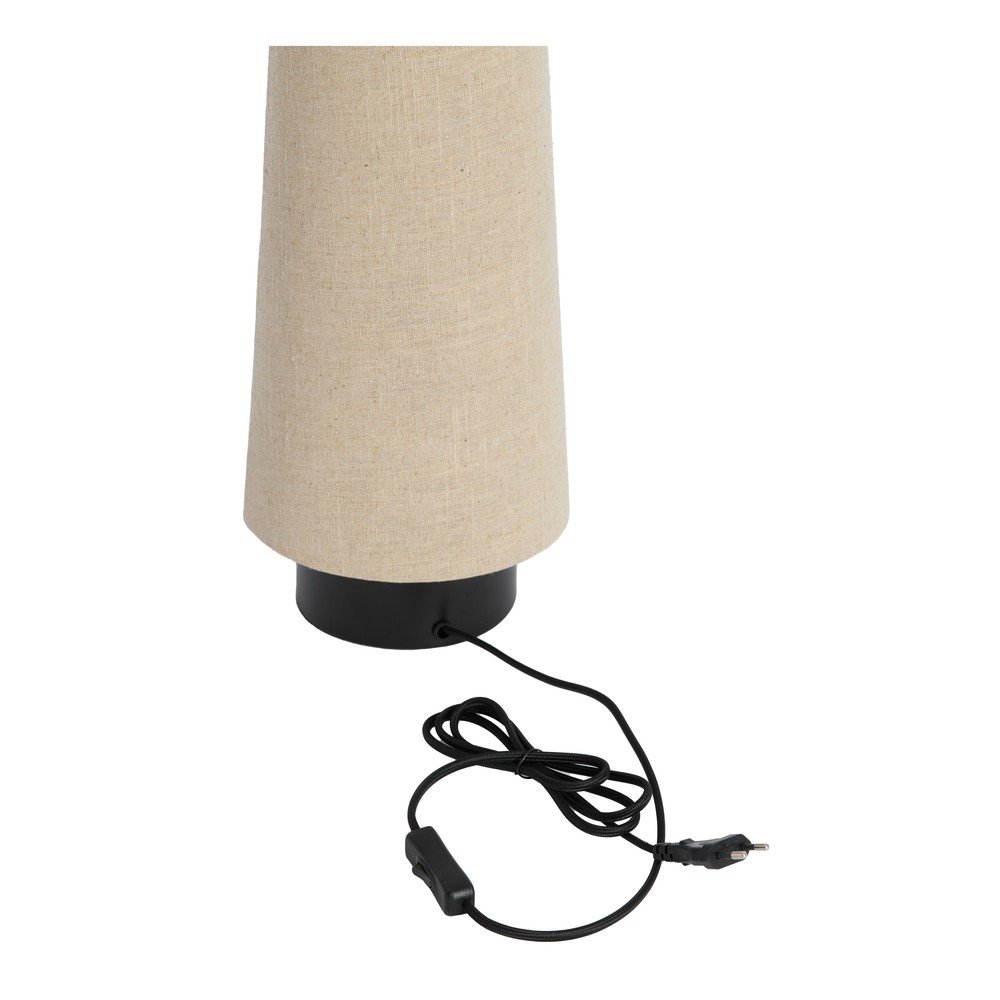 Beżowa metalowa lampa stołowa z tekstylnym kloszem (wysokość 42 cm) Howie – Light & Living (zdjęcie 6)
