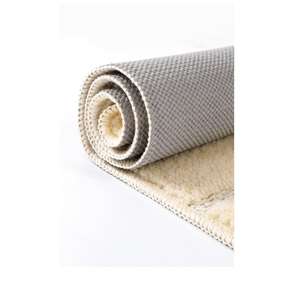 Kremowe dywaniki łazienkowe zestaw 2 szt. 50x80 cm Yeni Cizgli – Foutastic-image-4