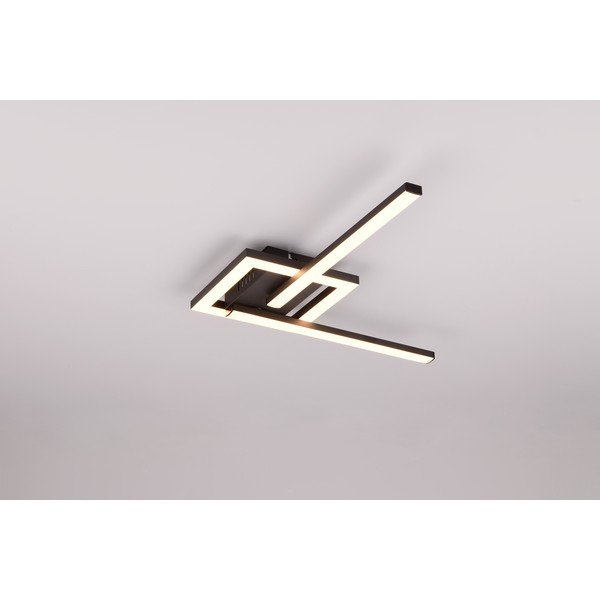 Czarna lampa sufitowa LED 16x54 cm Viale – Reality-image-2