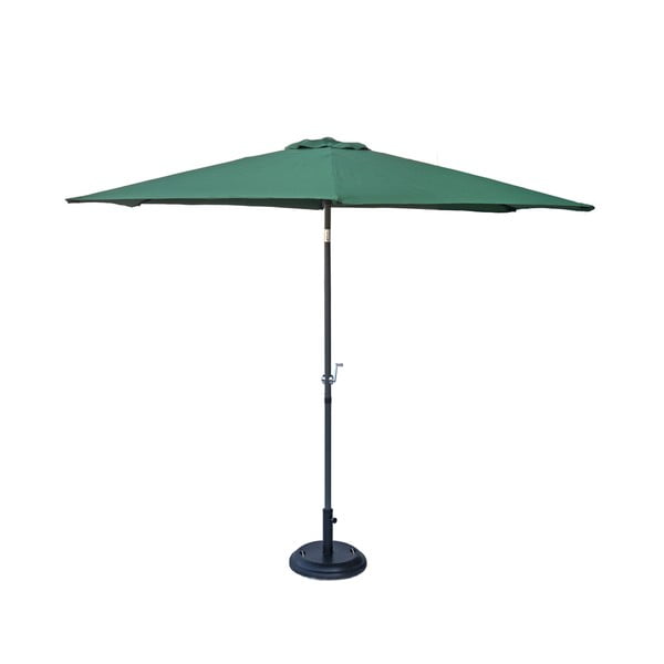 Zielony parasol ogrodowy ø 300 cm – Rojaplast