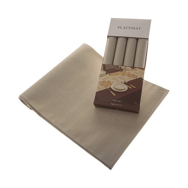 Tekstylne maty stołowe zestaw 4 szt. 30x45 cm – Dakls
