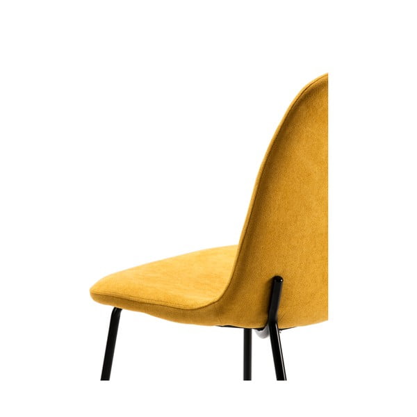 Żółte krzesła zestaw 4 szt. Renne – Marckeric-image-3