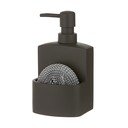 Ciemnoszary dozownik do mydła z żywicy polimerowej 250 ml Essentials – Ladelle