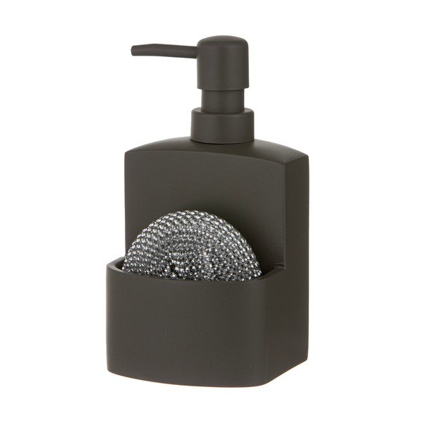 Ciemnoszary dozownik do mydła z żywicy polimerowej 250 ml Essentials – Ladelle