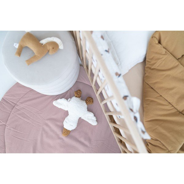 Jasnoróżowa mata do zabawy dla dzieci – Malomi Kids-image-2