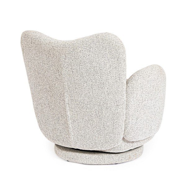 Jasnoszary obrotowy fotel Harper – Bizzotto-image-4