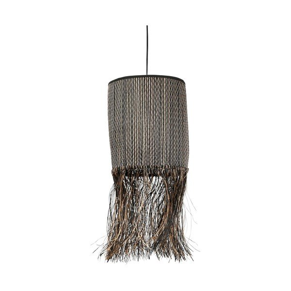 Brązowa lampa wisząca 26x26 cm Kogawa – Côté Table-image-3