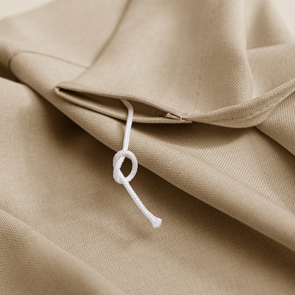 Beżowa zasłona częściowo zaciemniająca (dimout)/zewnętrzna Calisto – Filumi-image-4