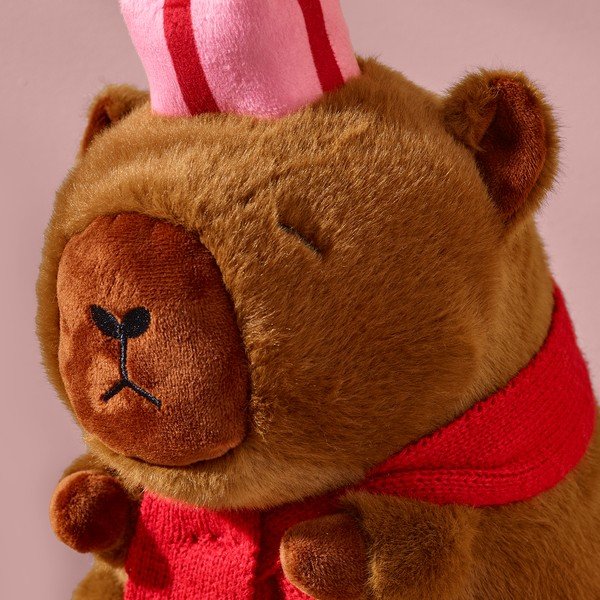 Poduszka dekoracyjna 20x30 cm Christmas Capybara – Catherine Lansfield-image-2