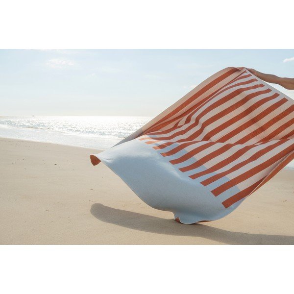 Pomarańczowy koc 160x200 cm Onu – noo.ma-image-4