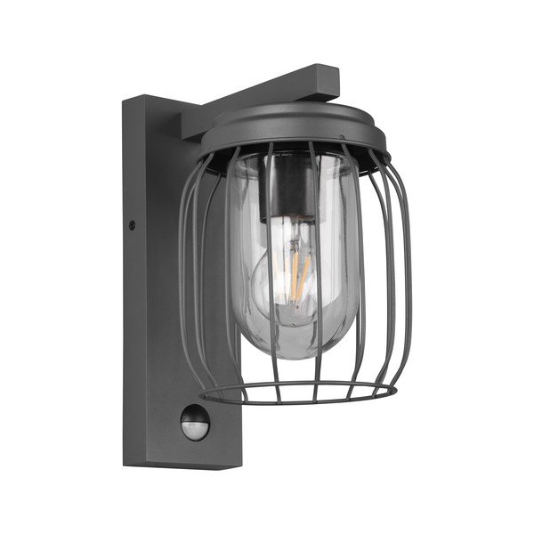 Lampa zewnętrzna z czujnikiem ruchu (wysokość 28 cm) Tuela – Trio-image-1