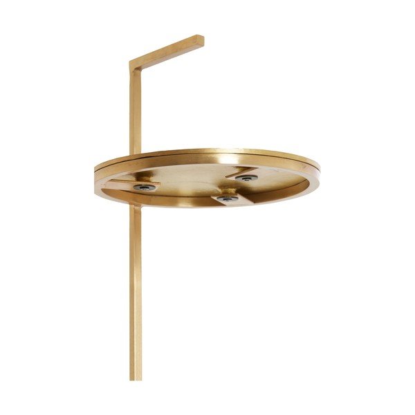 Okrągły stolik z marmurowym blatem ø 26 cm Leda – Light & Living-image-3