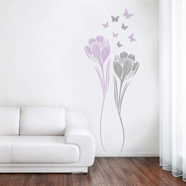 Naklejka dekoracyjna na ścianę Tulipany