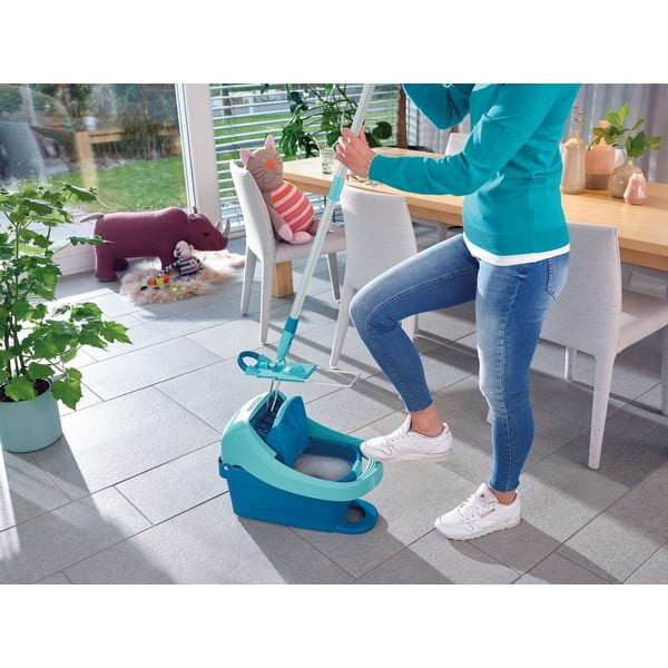 Zestaw mopa do podłogi i wiadra LEIFHEIT Profi-image-1