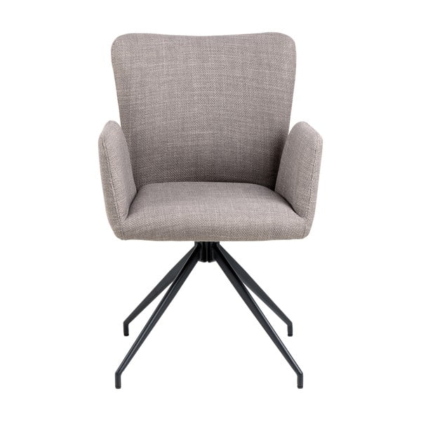 Szare tapicerowane fotele jadalniane zestaw 2 szt. Laura – Actona-image-3