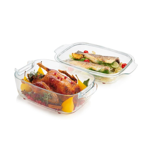 Szklana brytfanna 26x40 cm GrandChef – Tescoma-image-1