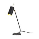 Lampa stołowa w czarno-złotym kolorze z metalowym kloszem (wysokość 55 cm) Sivani – Opviq lights