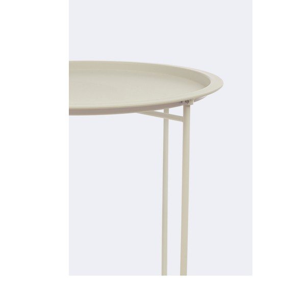 Stalowy okrągły stolik ogrodowy ø 46 cm Austin – Bizzotto-image-1