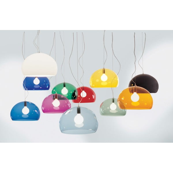 Zielona lampa wisząca Kartell Fly-image-1