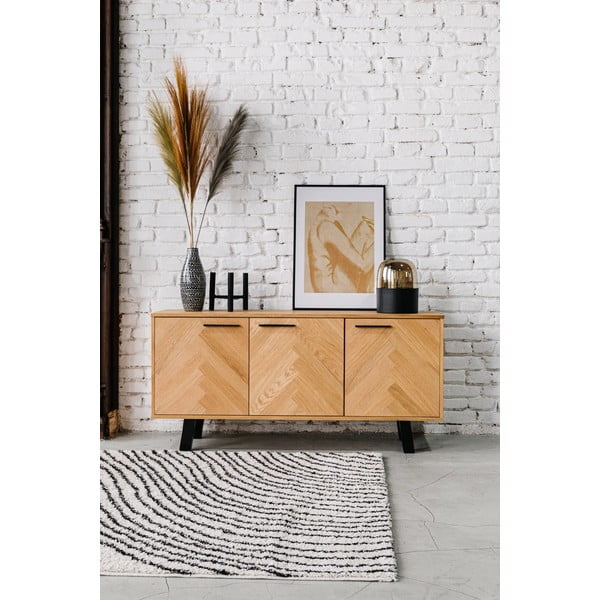 Czarny aluminiowy świecznik Bloomingville Deeb, wys. 20 cm-image-2