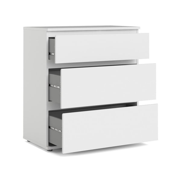 Biała niska komoda 77x84 cm Nova – Tvilum-image-4