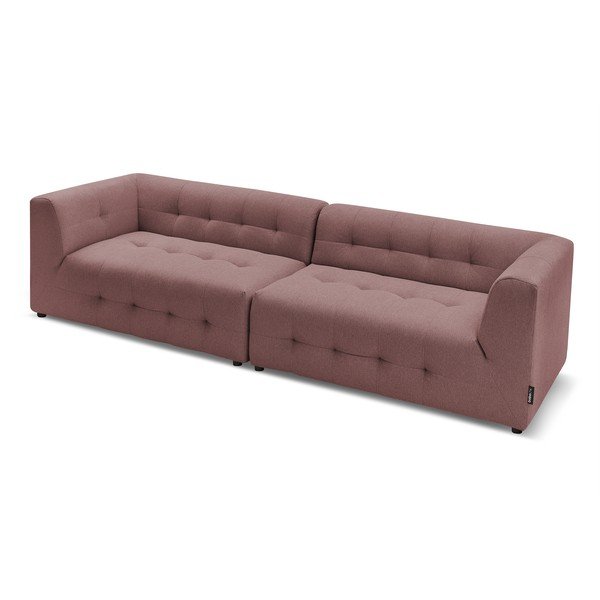 Ciemnoróżowa sofa 324 cm Kleber – Bobochic Paris-image-3