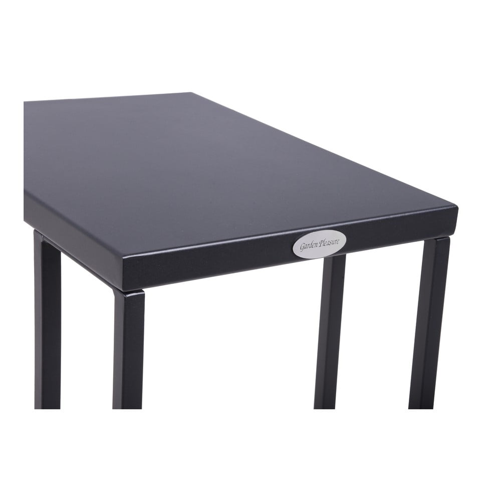 Stalowy stolik ogrodowy 43x30,5 cm Dorea – Garden Pleasure (zdjęcie 4)