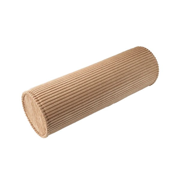 Brązowa sztruksowa poduszka na sofę dziecięcą Roll – Wigiwama