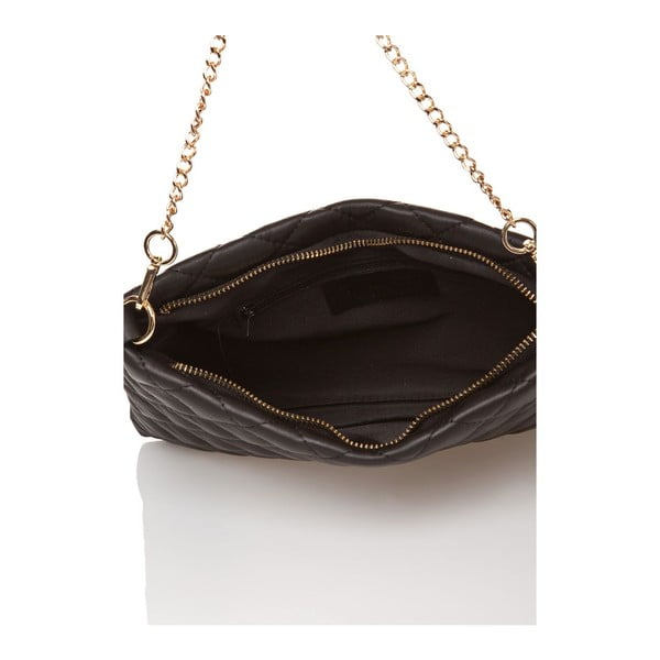 Czarna torebka skórzana Edmond Louis Ines-image-3