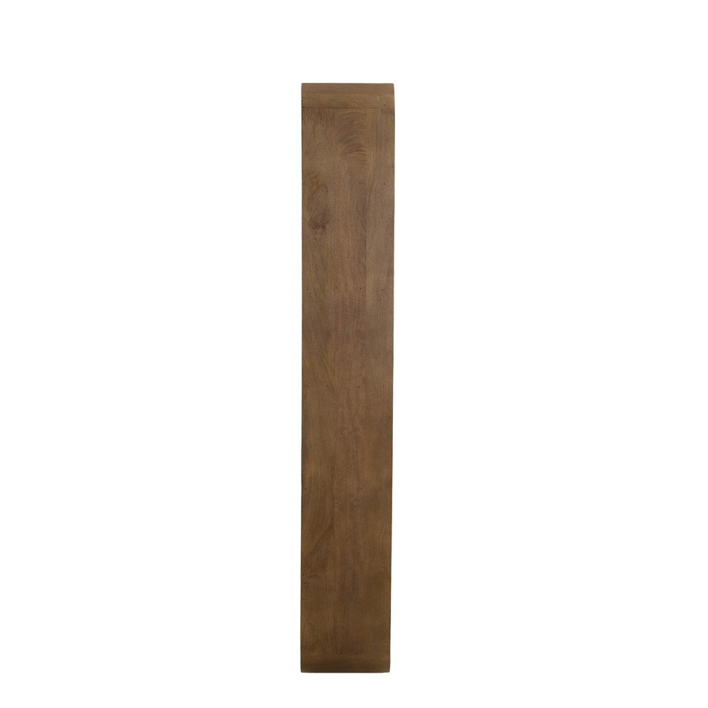 Regał z litego drewna mango w ciemnym naturalnym kolorze 100x200x30 cm Labare – Light & Living (zdjęcie 4)