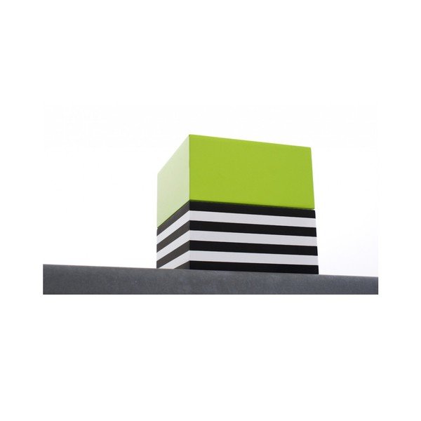 Szkatułka na biżuterię Remember Stripes & Green-image-1