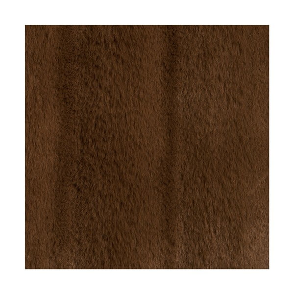 Brązowy koc ze sztucznego futra 130x180 cm Galena – House Nordic-image-2