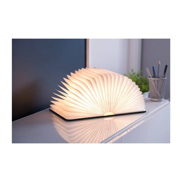 Czarna dekoracja świetlna na USB Booklight – Gingko-image-1