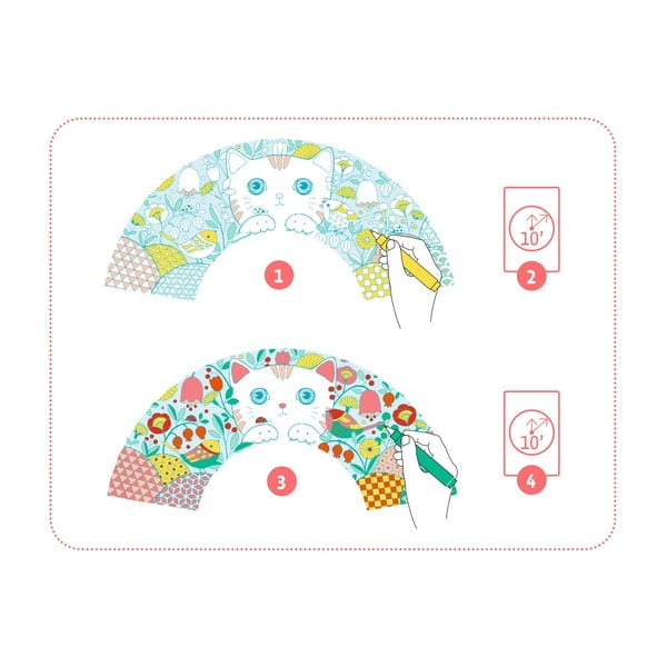 Zestaw kreatywny Koneko – Djeco-image-2