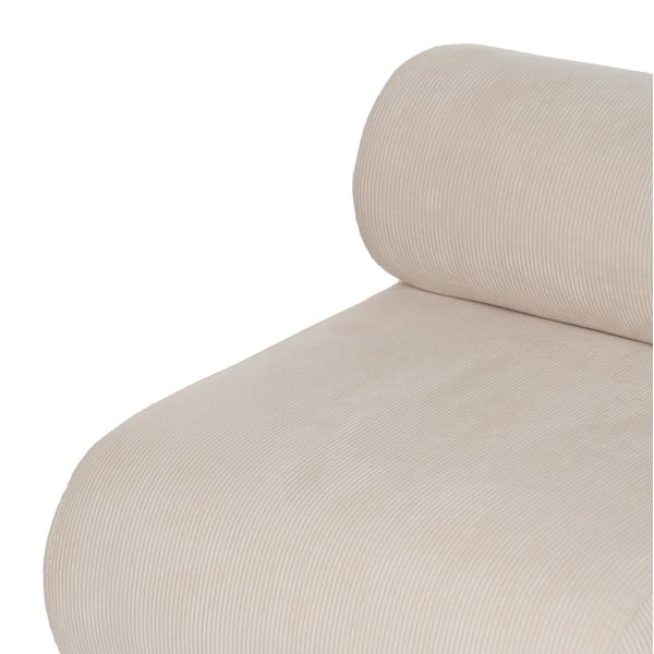 Kremowy sztruksowy fotel – Ixia-image-4