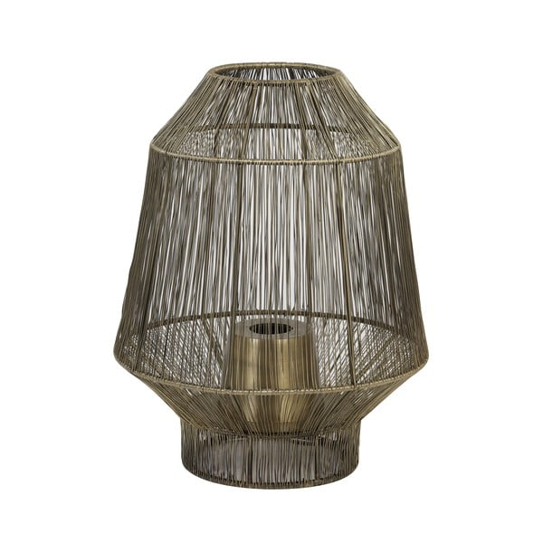 Lampa stołowa w kolorze brązu (wysokość 38 cm) Vitora – Light & Living