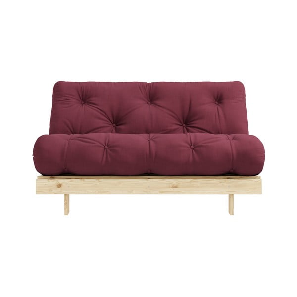 Sofa rozkładana Karup Design Roots Raw/Bordeaux-image-3