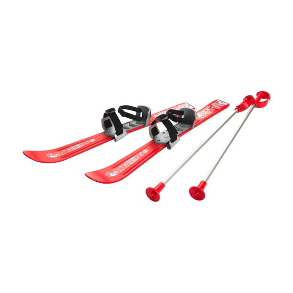 Czerwone narty dla dzieci Gizmo Baby Ski, 70 cm