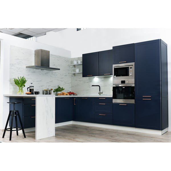 Wysoka szafka kuchenna na lodówkę do zabudowy (szer.  60 cm) Kai – STOLKAR-image-1