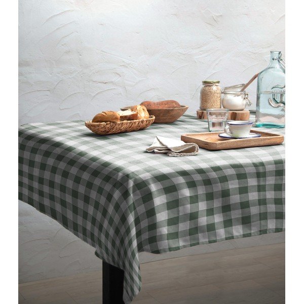 Obrus Really Nice Things Green Vichy, 140x200 cm-image-1