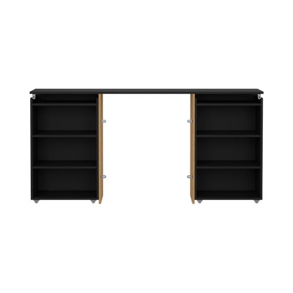 Czarny zagłówek 165x80 cm Naia – Tvilum-image-3