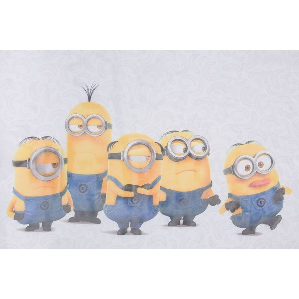 Zasłona dziecięca 140x245 cm Minions – Mendola Fabrics-image-3