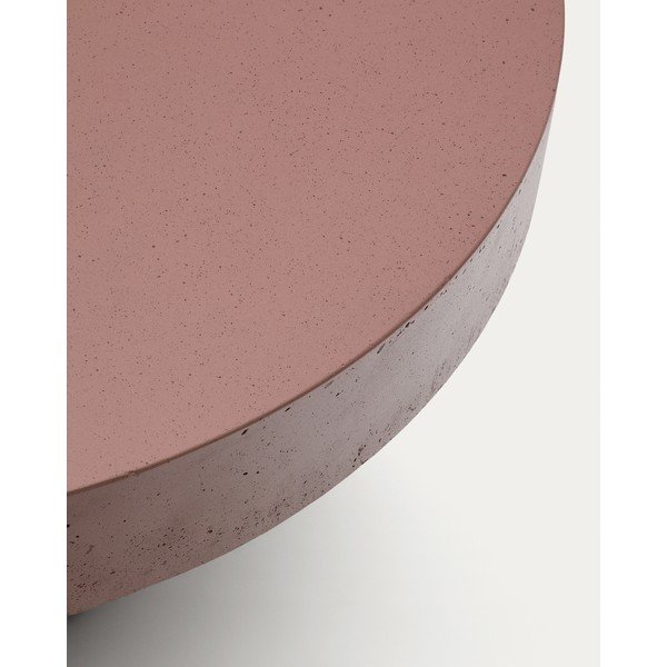 Okrągły stolik ogrodowy betonowy ø 66 cm Aiguablava – Kave Home-image-2